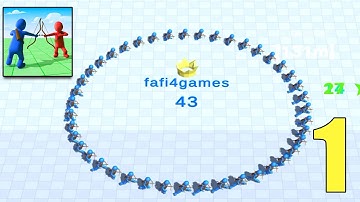 🏹 Archers.io - All Levels 1-8- Gameplay Walkthrough (Android, ios) Part 1