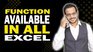 Function available in all Excel | Lets learn a dynamic function available in old excel version