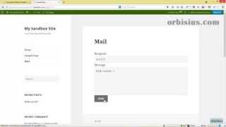 How To Enable Wordpress Users To Email Each Other Using Orbisius Messenger Wordpress Plugin