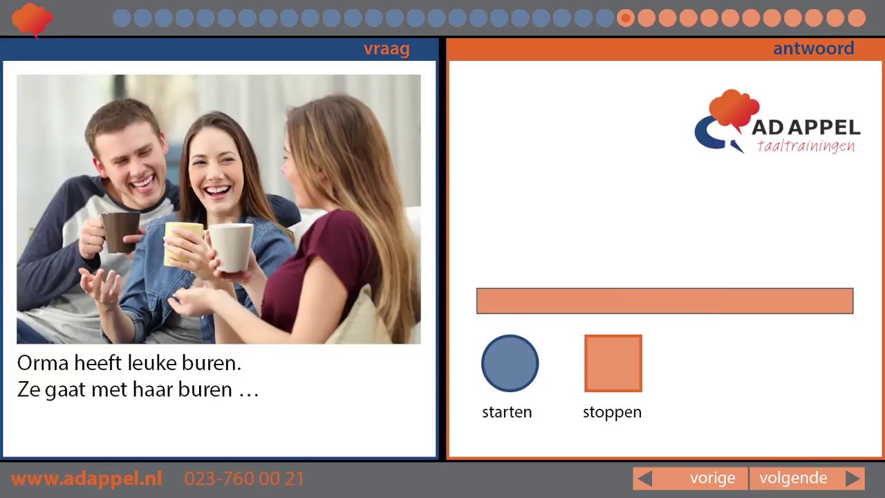 25F3 - serie 6 van 36 aanvulzinnen
