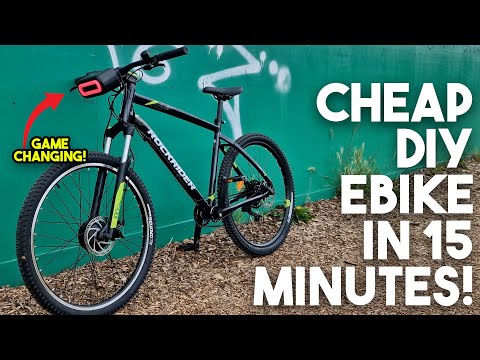 Video: Een goedkope elektrische fiets bouwen: 12 stappen