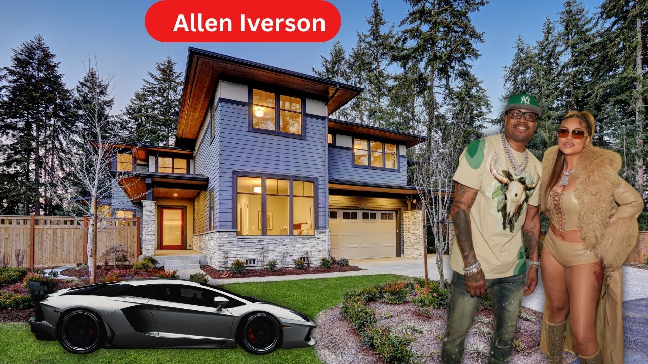 Allen Iverson Lifestyle 2025 ★ Inside Philadelphia Home, Cars & Net