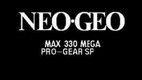 Neogeo boot screen
