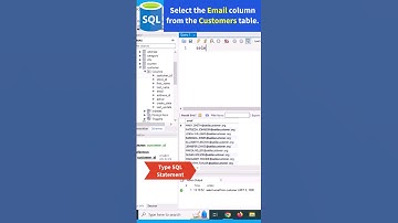 Select Column from Table in MySQL Workbench #sql #excel #datascience
