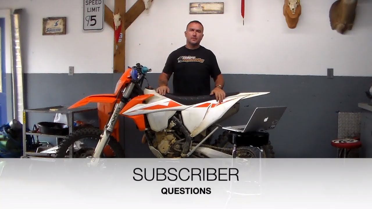 Dirt Bike Tips/ Subscriber Questions YouTube