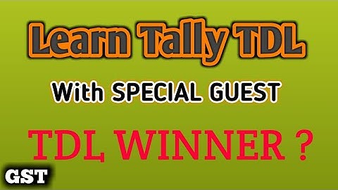 GS EasyTech MAKE TALLY TDL WITH SPECIAL GUEST ON MY CHANNEL SKILL BILL