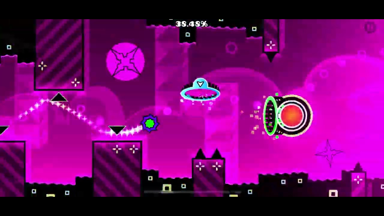 Beating Chain Breaker in Geo Dash