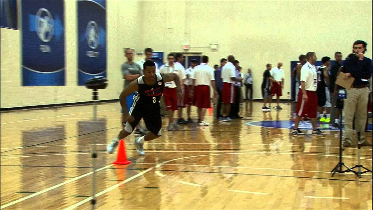 Trey Burke at the NBA Draft Combine 2013