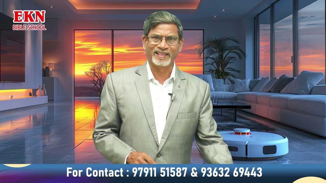 பாடம்.6 – மீட்பின் திட்டம் |ஆவிக்குரிய மோசடி| EKN BIBLE SCHOOL IIE . K . NATHANIEl