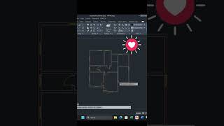 طرق رسم الحوائط والابواب والشبابيك باستخدام yqarch AutoCad #AutoCAD #Civil3 #CADDesign #YQarch