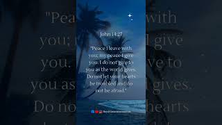 John 14:27 #motivation #godslove #royalgeneration #bibleverses