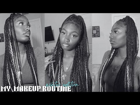 My "LIGHT GLAM " makeup tutorial | vlogmas day 6 🎄