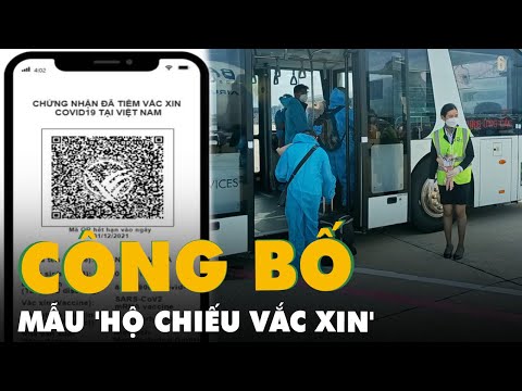 Video Việt Nam công bố mẫu 'hộ chiếu vắc xin', áp dụng từ... - youtube