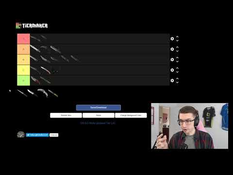 Ultimate CS:GO Knife Tier List - YouTube