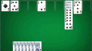 Winning Spider Solitaire on Windows 7