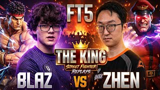 🔥 SF6 ▰ BLAZ (Ryu) vs ZHEN (M.bison) ▰ Street Fighter 6 | High-Level Set 🔥