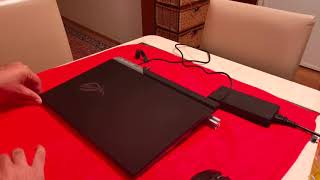 Rog Strix Scar 17 G733 5900Hx 16Gb Rtx 3080 Laptop Mining Test ??