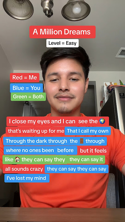 A Million Dreams from The Greatest Showman - singing challenge #amilliondreams #thegreatestshowman