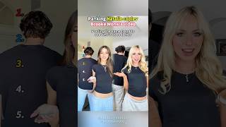 Natalie is Brooke Monk's copycat.#copy #shortsviral #ranking #tiktok
