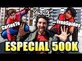 ¡ENSEÑO PARKOUR AL SPIDERVERSE! 🕷 - Con IvanSpidey & CarlosTe! #ESPECIAL500K
