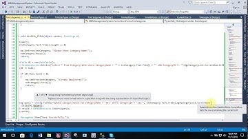 Accounting Management System Part 18 Categories Form in C#  C Sharp