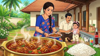 🌴🍛 A Peaceful Kerala Village Day | Homemade Mutton Paaya, Family & 1990s Nostalgia 🏡✨ screenshot 4