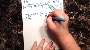 Final Exam Review Series: Question #50, Solving a Radical Equation