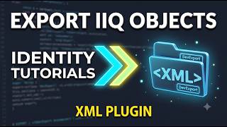 Export Objects in SailPoint IIQ using OOTB Plugin