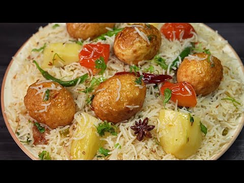 Anda Pulao Banane Ka Sabse Best Tarika | Anda Yakhni Pulao | Anda Aloo Ka Pulao | White Egg Pulao