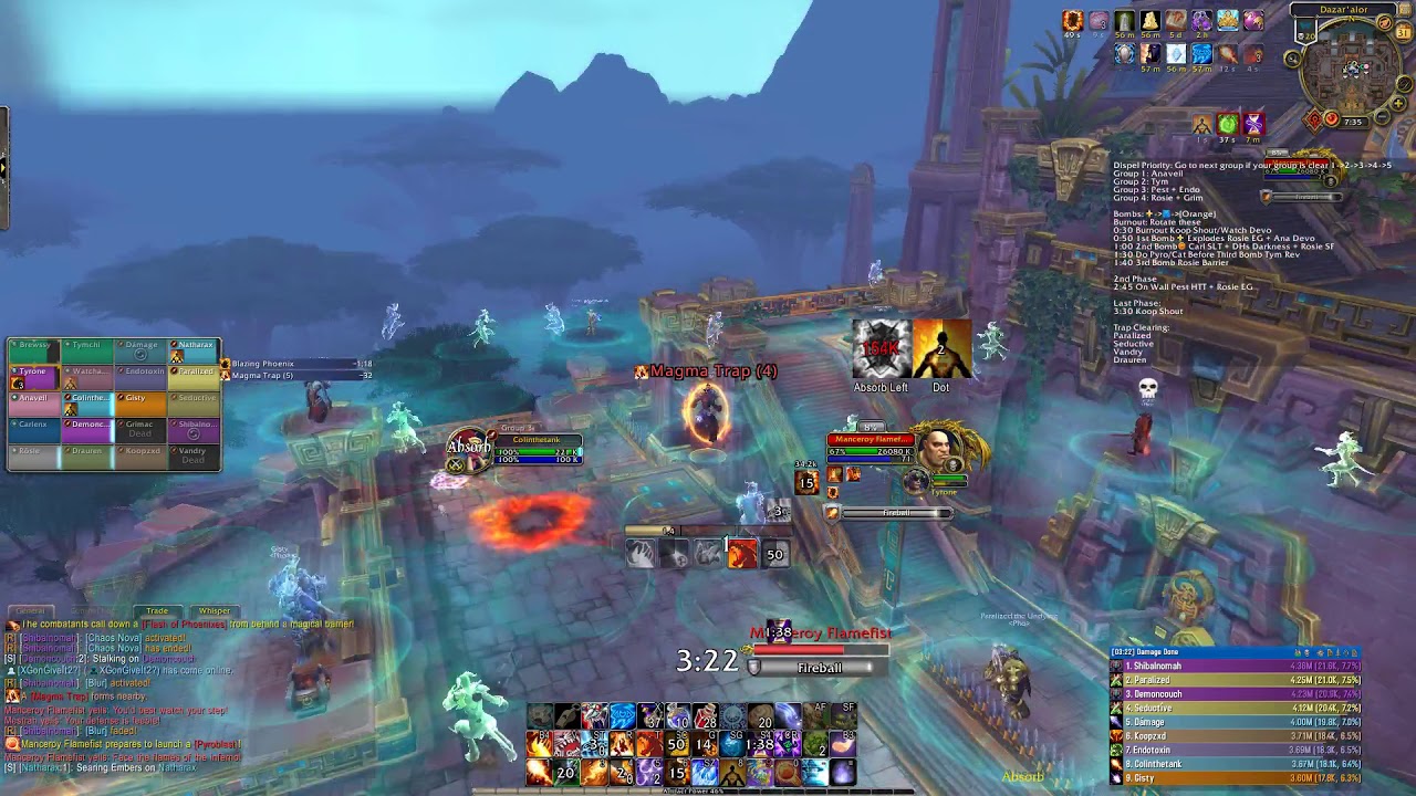 Mythic Jadefire Masters Kill - Colinthetank - Guild Pho