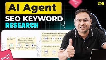 Build Your Own AI Keyword Researcher using n8n | AI Agent Course #6