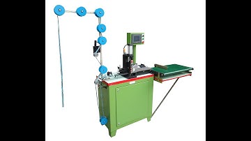 YFM-103ACA Auto metal close end zipper cutting machine by computer control