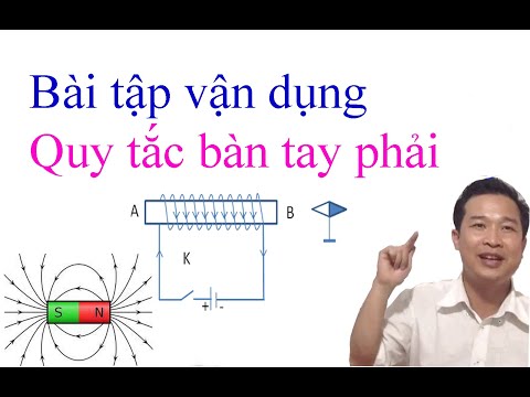 Video Bài tập vận dụng quy tắc bàn tay phải /tmttuan - youtube