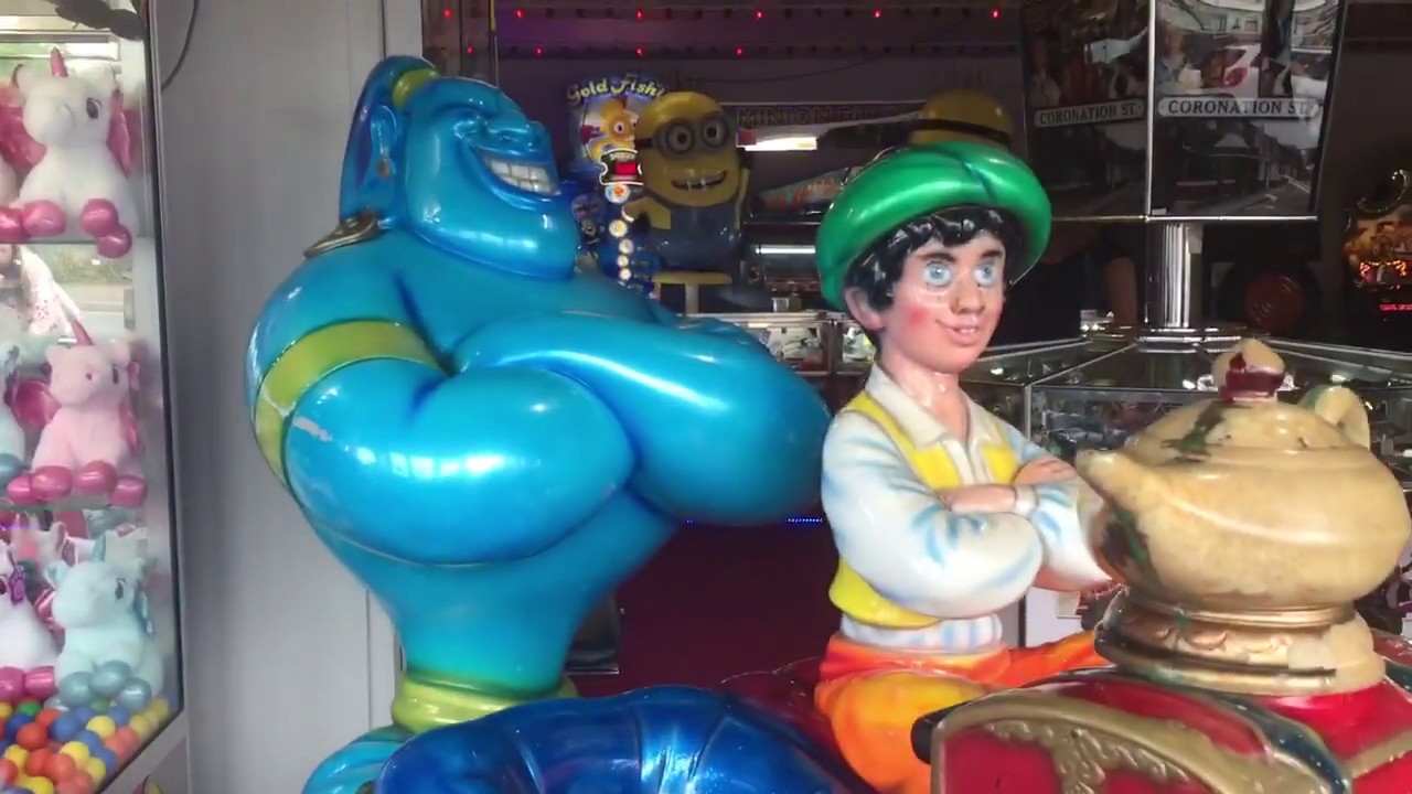 Memopark Aladdin Kiddie Ride - YouTube