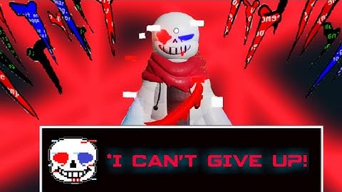 Fatal error [showcase] undertale crazy multiverse timeline