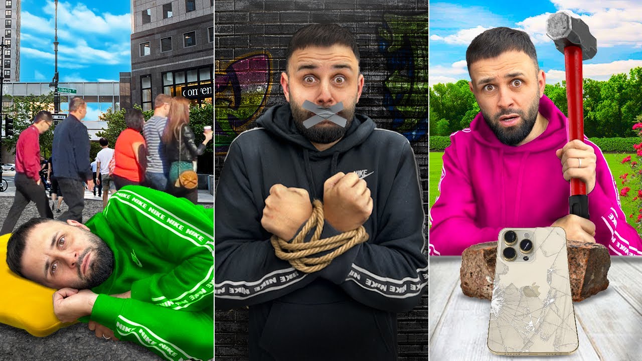 Sunt controlat de Challenge-urile de pe canal timp de o zi !