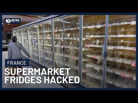 Hundreds Of French Supermarkets Hit By ‘Unprecedented’ Cyber Attack | 10’s Late News