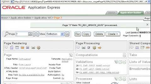 Oracle APEX Tutorial 4  Form Layout  Part 2  Video Training