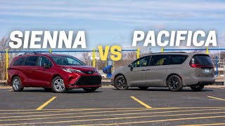 2026 Toyota Sienna Vs. 2026 Chrysler Pacifica
