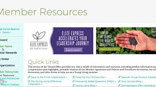 Getting Started Tour of Your Young Living Virtual Office