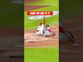 OUT AT HOME! SAGGESE WITH A PERFECT THROW 💥⚾ #MLBHighlights #parati #baseballshorts #youtube #mlb