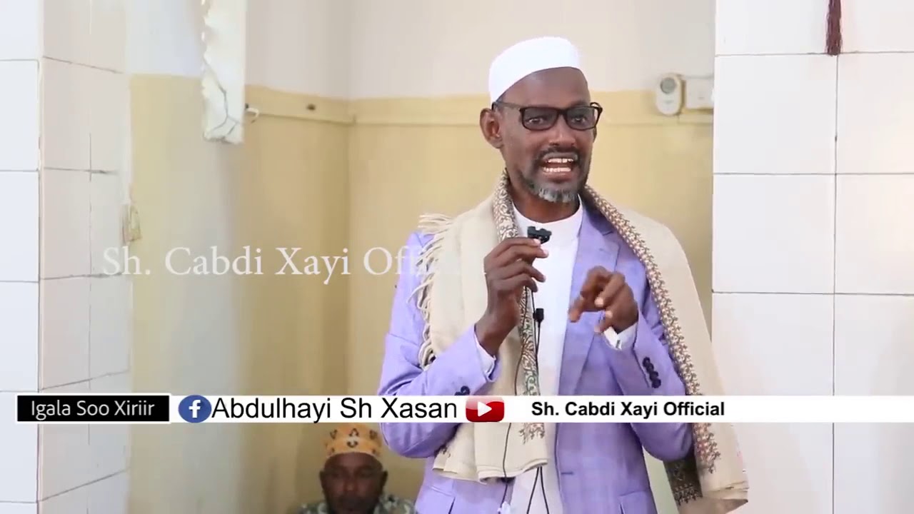 "Halista Caruurta Qurbaha aan dhigan Iskuulada Islaamiga ee Waalidka Habeenkii loo keeno" Sh.C/Xayi