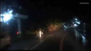 Begini Rasanya Nyetir Sendirian Malam Hari Disaat Hujan Cukup Lebat Road Trip Tanjung to Kalua