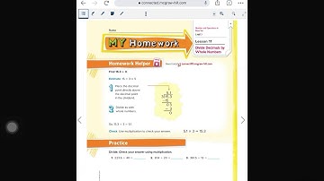 Chapter 6, lesson 11, Homework