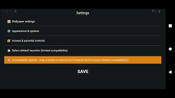 Sideload Channel Launcher 4 - Accessibility Features