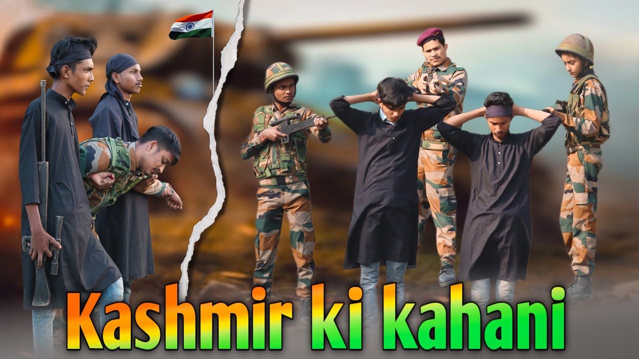 Kashmir Ki Kahani//Heart touching Army Story//Indian Army Vs Atankwadi action//By Little Flower