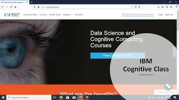 IBM Cognitive Class Courses 1