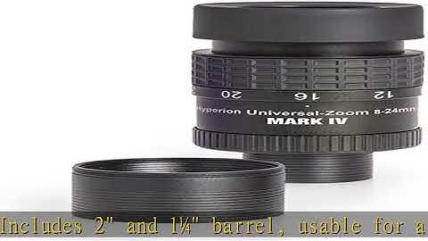 Baader 1.25" & 2" 8-24mm Hyperion Universal Mark IV Zoom Eyepiece # HYP-Zoom 2454826