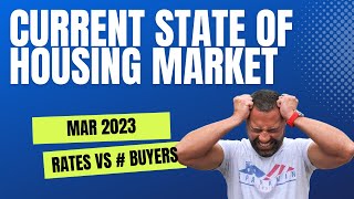 Current state of housing market - rates and number of buyers