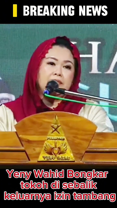 BREAKING NEWS SOSL IZIN TAMBANG UNTUK ORMAS